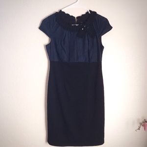 Cap Sleeved Sheath Dress